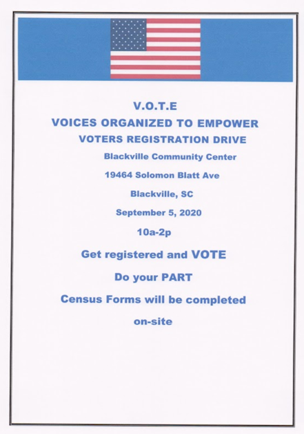 v-o-t-e-voices-organized-to-empower-voter-registration-drive